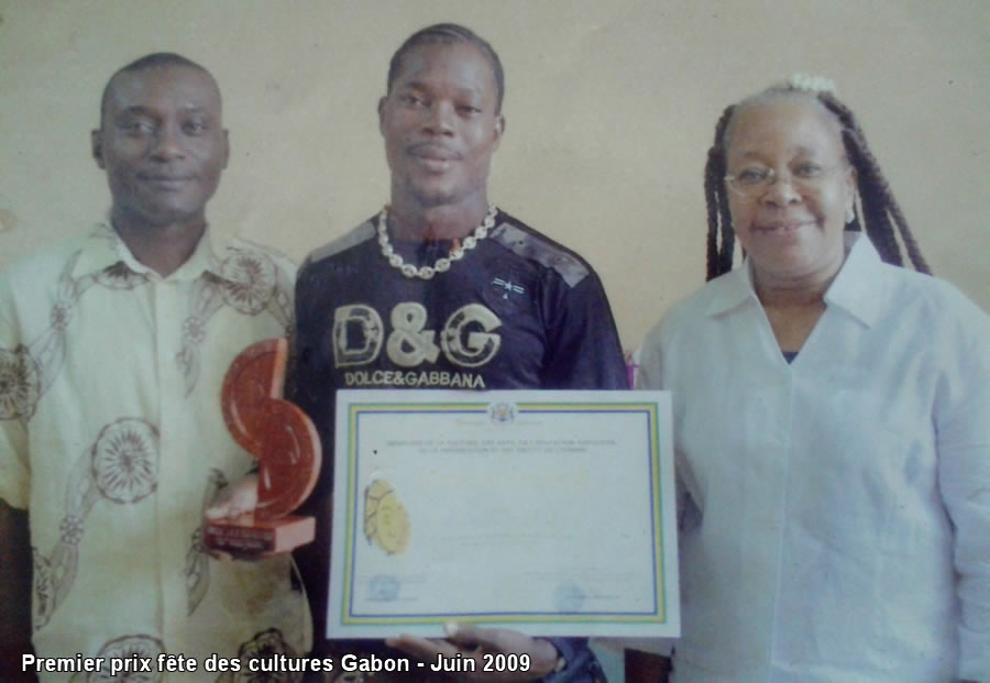 Premier prix fete des cultures juin 2009 - Gabon